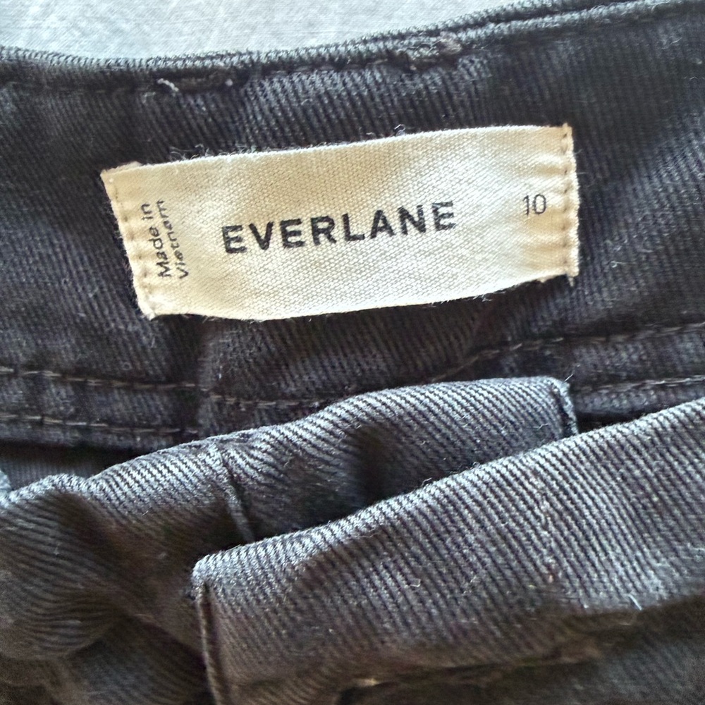 Everlane women black Dark Cargo Pants - Picture 3 of 7